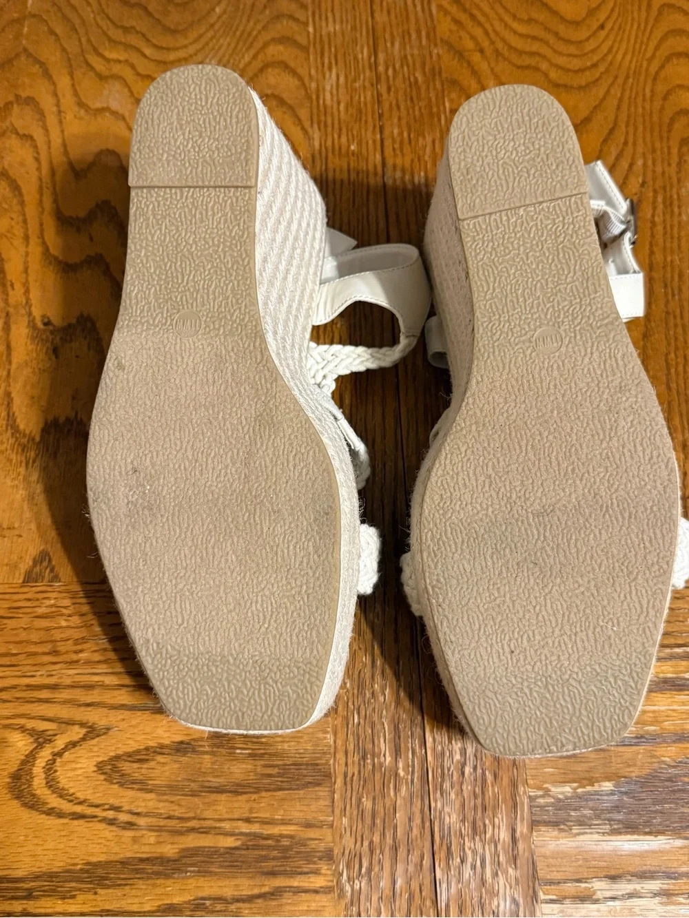 Torrid Macrame Cream Braided Espadrille Wedge Sandals Sz 11 WW